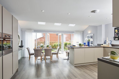 An Open Plan Kitchen and Dining Space