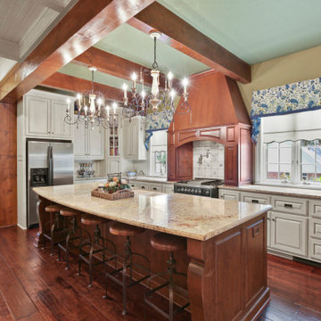An Updated French Provincial kitchen and home