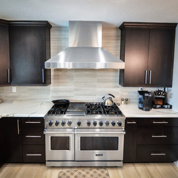 Anaheim Hills, CA Modern Kitchen Remodel and Expansion