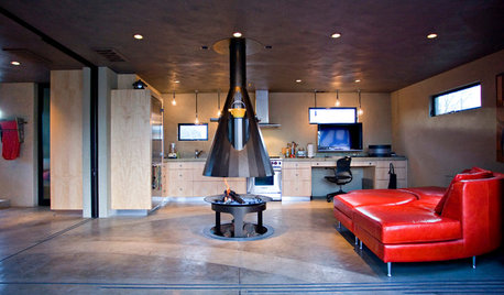 Houzz Tour: Steel Fuses Industrial and Modern in a California Pavilion