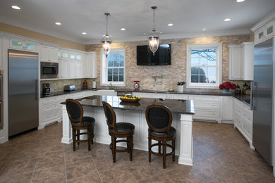 Inspiration for a timeless kitchen remodel in Other