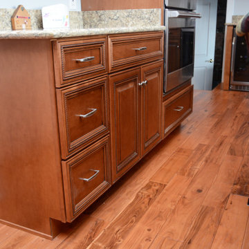 Annapolis, MD Rich Wood Waterfront Kitchen Remodel