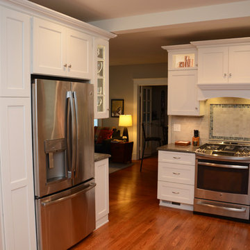 Annapolis MD White and Gray Kitchen Remodel
