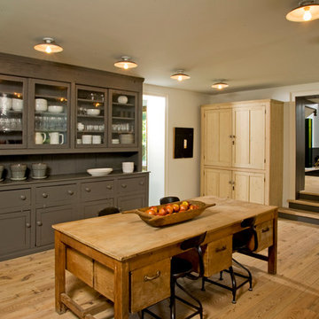 Another view of the open kitchen