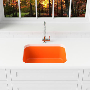 Anthony Kitchen Sink in Tangerine