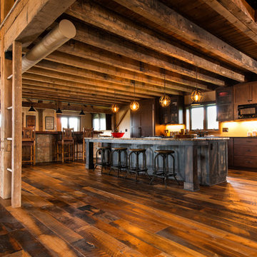 Antique Historic Plank Flooring - Barn Loft