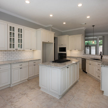 Antique White cabinets by Durastone