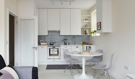Houzz Tour: Clever Use of Space in a Tiny City Flat