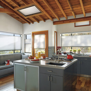Applause Honeycomb Shades for Kitchens