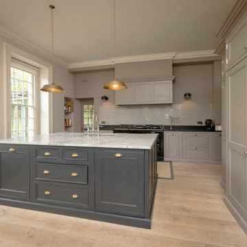 Approved Used Kitchen, Bespoke Painted In Frame