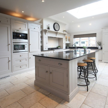 Approved Used Kitchen, Large Shaker with Island, Lacanche Range Oven