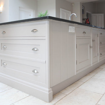 Approved Used Kitchen, Large Shaker with Island, Lacanche Range Oven