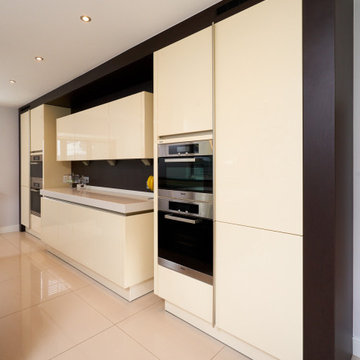 Approved Used Kitchen, Large SieMatic (German), Gaggenau/Miele Appliances
