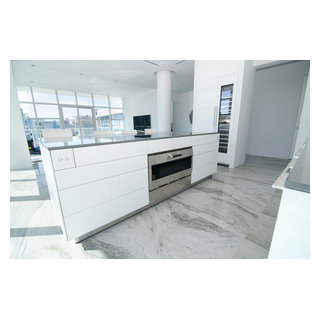Image showcasing Aqua South Beach - Penthouse - Contemporary - Kitchen - Miami - by ...