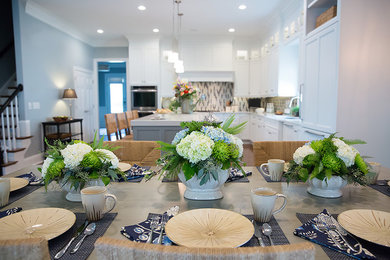 Inspiration for a transitional kitchen remodel in Charlotte