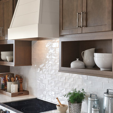 Aristokraft Cabinetry: Two-Tone Modern Farmhouse Kitchen