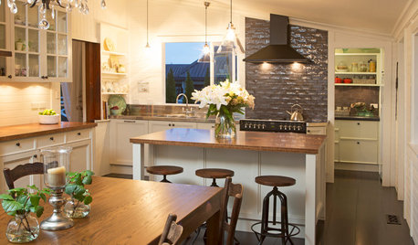 Kitchen of the Week: High Marks for a 1920s Schoolhouse