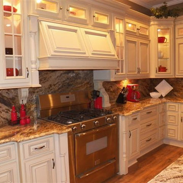 arlington cream white Kitchen Cabinets Home Design