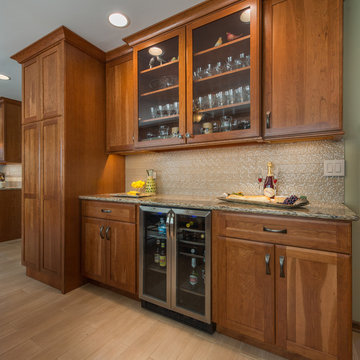Arlington Heights Large Family Kitchen and Powder Room Remodels