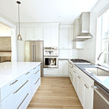 Arlington, VA White Kitchen Cabinets