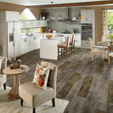 Coretec Plus 5 Vinyl Plank Color Blackstone Oak Solana Beach Office Space Beach Style Home Office San Diego By Solana Flooring