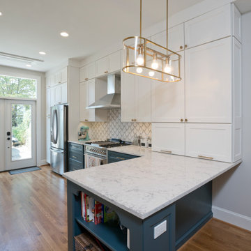 Art Deco 4-Story Home Renovation