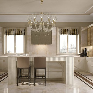 Art-Deco Style Italian custom kitchens