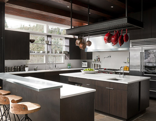 Modern Kitchen by DeForest Architects