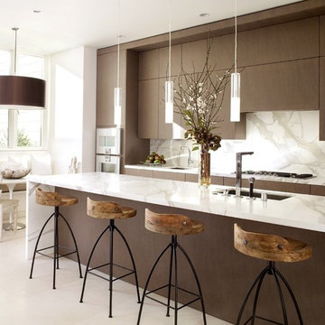 Arteriors Home Hinkley Bar Stools, www.ClaytonGrayHome.com