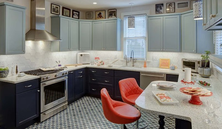 Kitchen of the Week: A Boost in Comfort and Color