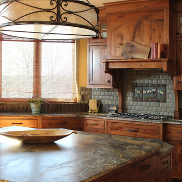 Arts and Crafts Kitchen Backsplash