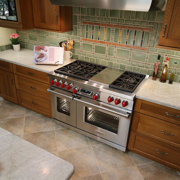 Arts and Crafts Kitchen Backsplash
