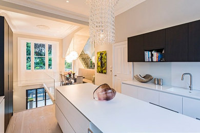 Contemporary kitchen in Essex.