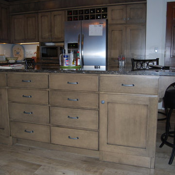 Ashy Maple Cabinets