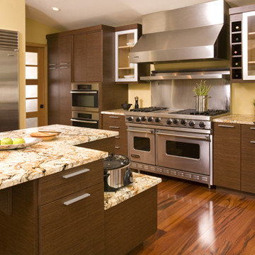 Asian style kitchen & cooking area