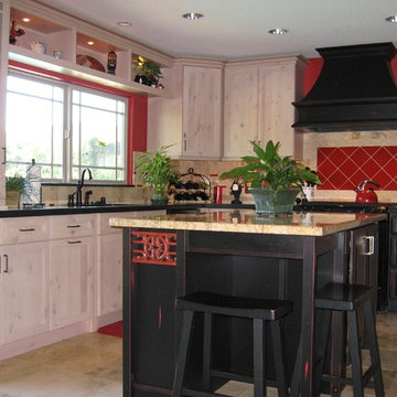 Asian Theme Kitchen