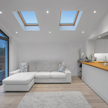 Attic Conversion with Zinc Roof and Sunroom Extension