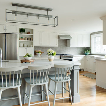 Auburndale Farmhouse Kitchen - Gut Renovation