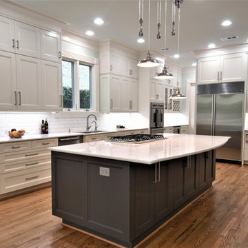 Auden - Expansive kitchen remodel with architectural detail