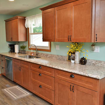 Autumn Finished Maple Kitchen. BaileyTown USA Select