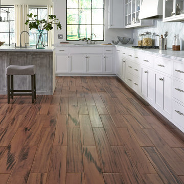 Avella XD 36" x 6" Elegant Wood Brazilian Koa Porcelain Flooring