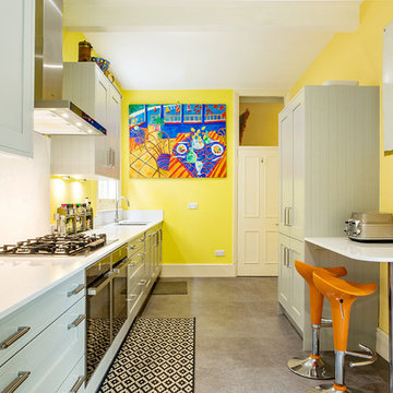 Awesome Caribbean Inspired Kitchen