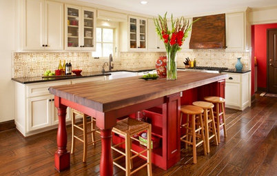 Sample Bright Color in the Kitchen