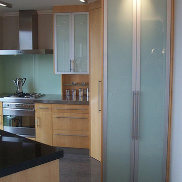 Back Painted Glass Kitchen