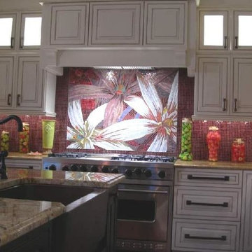 Backsplash for the Lady in Red