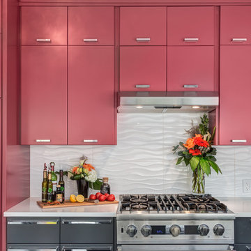 Backsplash tile tie-in