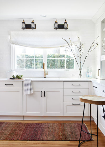 Transitional Kitchen by Haus Interior Design