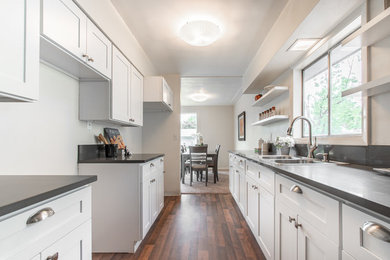 Design ideas for a traditional kitchen in Portland.