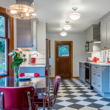 Ballinger Award-Winning Retro 50's Fun Kitchen