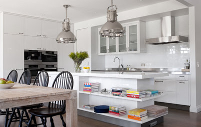 Decorating: How to Enhance an All-white Kitchen Using Pops of Colour